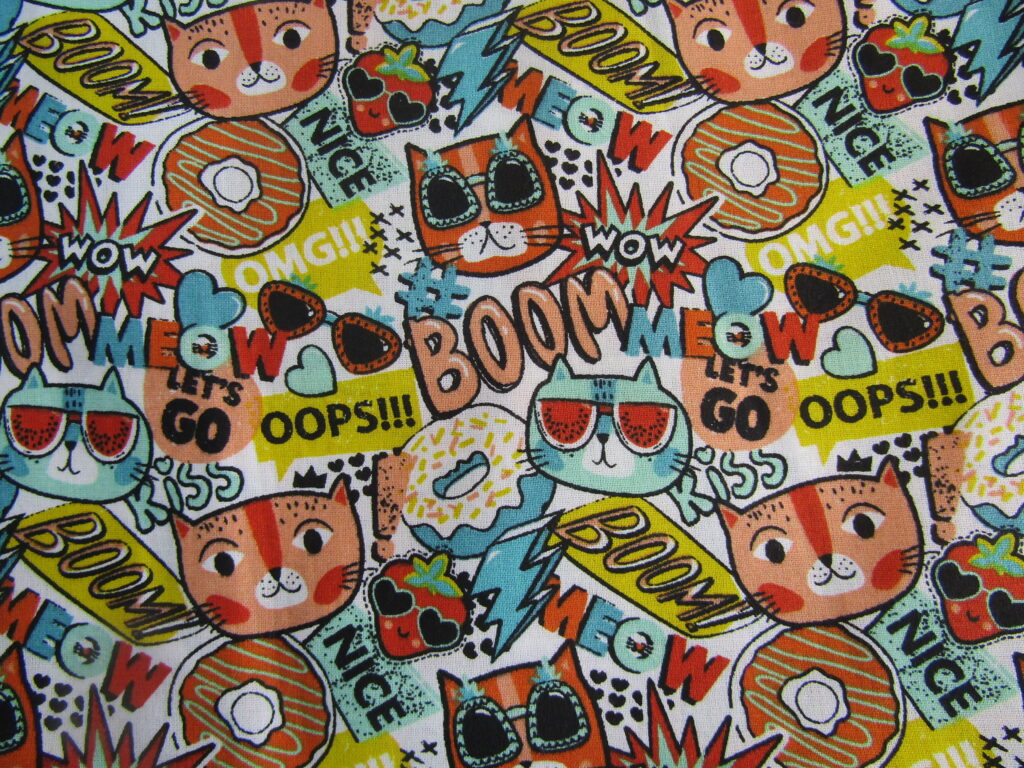 couleur chat à lunettes