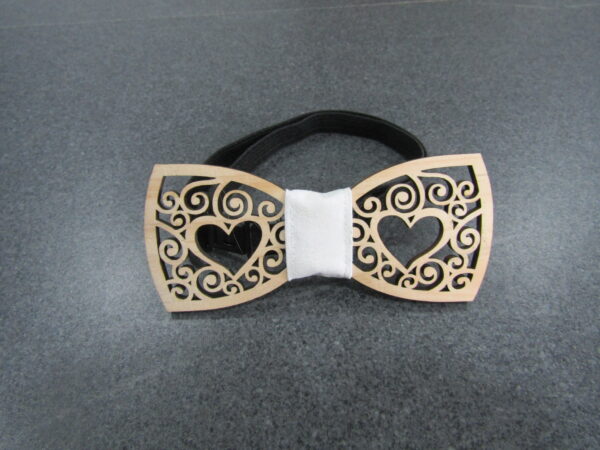 noeud papillon dentelle vide